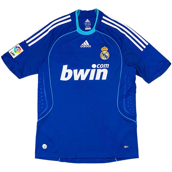 Tailandia Camiseta Real Madrid 2ª Retro 2008 2009 Azul